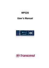 Transcend Information MP320 Manuale Utente
