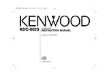 Kenwood KDC-8020 ユーザーズマニュアル