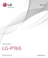 LG P765 Guia Do Utilizador