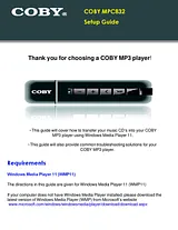 Coby mp-c832 - 128mb Справочник Пользователя