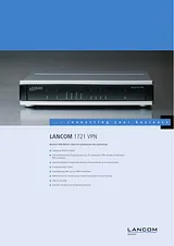 Lancom Systems 1721 VPN LS61140 User Manual