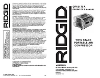 Rigid Industries RIDGID OF45175A ユーザーズマニュアル
