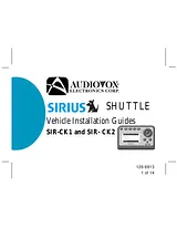 Audiovox SIR- CK2 Manuel D’Utilisation