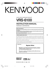 Kenwood VRS-6100 Manuale Utente