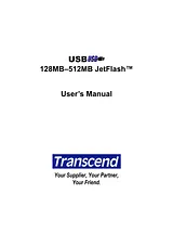 Transcend Information USB JetFlash ユーザーズマニュアル