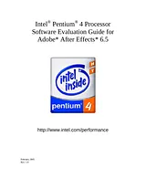 Intel Pentium 4 User Manual