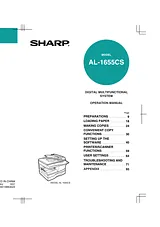 Sharp AL-1655CS Справочник Пользователя