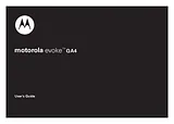 Motorola QA4 Mode D'Emploi