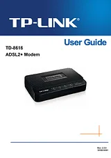 TP-LINK TD-8616 Справочник Пользователя