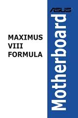 ASUS ROG MAXIMUS VIII FORMULA Manuale Utente