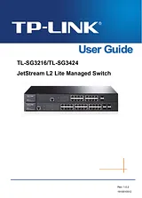 TP-LINK TL-SG3216 Справочник Пользователя