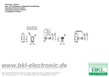 Bkl Electronic Low power connector Plug, right angle 5.5 mm 2.5 mm 72140 1 pc(s) 72140 Hoja De Datos