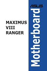 ASUS MAXIMUS VIII RANGER Manuel D’Utilisation