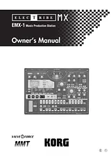 Korg EMX-1 Manual De Usuario