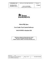Texas Instruments S4110R Manuale Utente