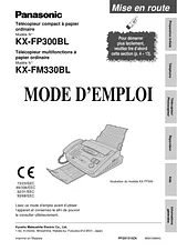 Panasonic KXFP300BL Instruction Manual