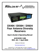 Digital Antenna DX404 Manual Do Utilizador