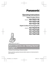 Panasonic KXTG2724E Mode D’Emploi