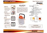 Energizer Solar Folding Lantern SOLRE35BP Datenbogen