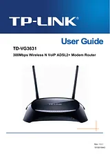 TP-LINK TD-VG3631 Manuale Utente
