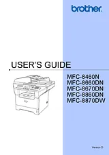 Brother MFC-8870DW Manual De Propietario