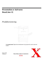 Xerox DocuColor 12 Printer with Fiery X12 Merkblatt