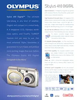 Olympus Stylus 410 Digital Manuale Introduttivo