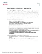 Cisco 3560x-24p Datenbogen