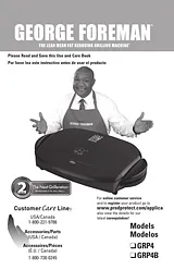 George Foreman GRP4 User Guide