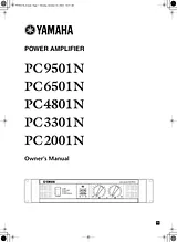 Yamaha PC2001N Owner's Manual