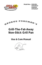 George Foreman GPA12RLP Manual Do Utilizador