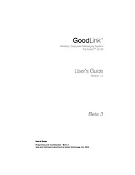 Good Technology Inc. G100 Manual Do Utilizador