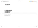 Denon RCD-N7 Benutzerhandbuch