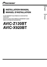 Pioneer AVIC-X920BT Instrução De Instalação
