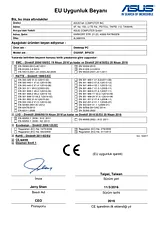 ASUS D320SF 제품 표준 적합성 자체 선언