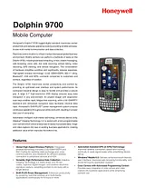 Honeywell Dolphin 9700 9700LPW003Q11E Folheto