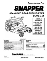 Snapper M250821BE Manuel D’Utilisation