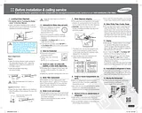 Samsung RF23HCEDBBC Anleitung Für Quick Setup