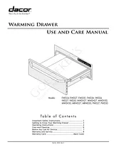 Dacor MWDH27 User Manual