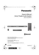Panasonic SC-HTB770 ユーザーズマニュアル