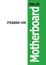 ASUS P5S800-VM Manuel D’Utilisation