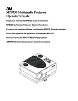 3M MP8750 Benutzerhandbuch