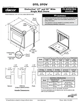 Dacor DTO127W Design Guide