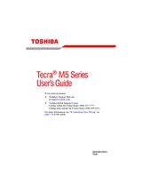Toshiba M5 User Manual