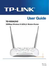 TP-LINK TD-W8962ND Manual De Usuario