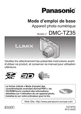 Panasonic DMCTZ35EG Mode D’Emploi