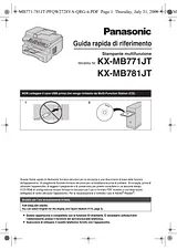 Panasonic KXMB781JT Operating Guide