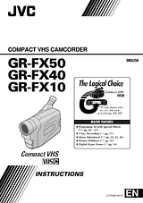 JVC GR-FX10 Справочник Пользователя