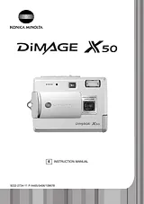 Konica Minolta X50 ユーザーズマニュアル