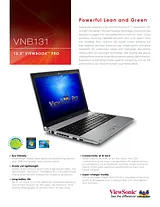 Viewsonic VNB131 Prospecto